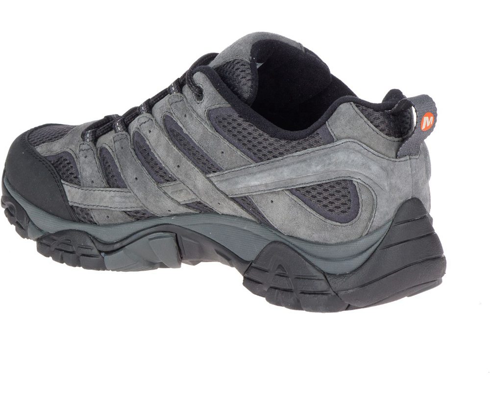Merrell Hiking Shoes Grey - Moab 2 Ventilator - Mens 39ZFEPUXS